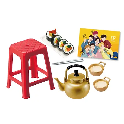 Набор миниатюр Re-ment Корейский киоск Korean Stall, в ассортименте (69615) - фото 5