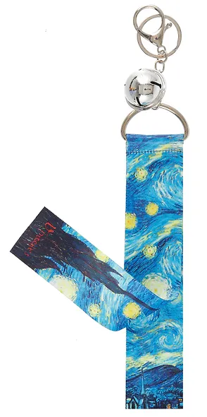 Брелок-лента Винсент Ван Гог Звездная ночь (текстиль) (12-15521-SH17) - фото 2