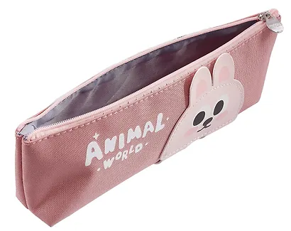 Пенал на молнии с лапками Animal World (ПВХ) (23,5х8) - фото 6