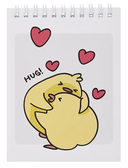 Блокнот А6 60 листов "Цып Цыпыч" спираль - фото 1