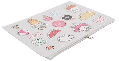 Папка для тетрадей А4 "Cute fat cats" молния сверху, PU, ассорти, Yoi - фото 7