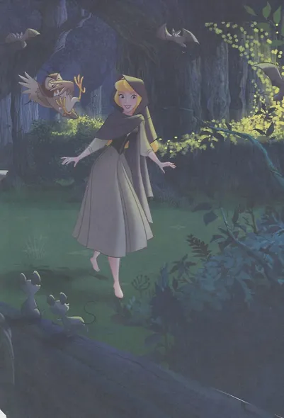 Ариэль и летний звездопад. Аврора и крошка зайчонок. Принцессы Disney - фото 5