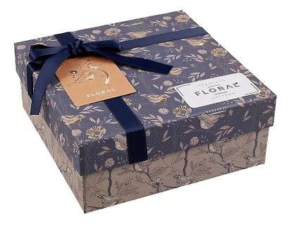 Коробка подарочная "Birds" 18*18*7.5см, картон - фото 1