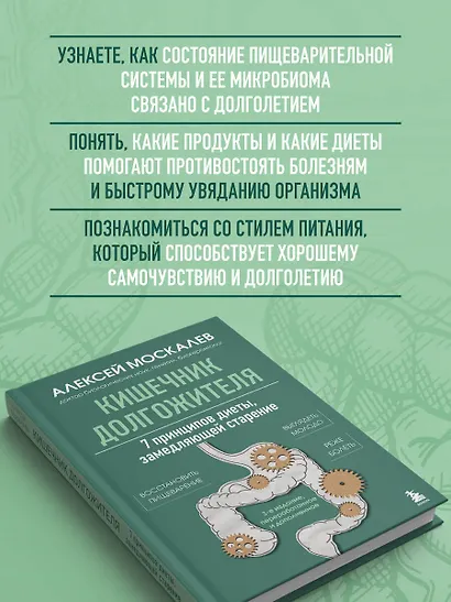 Кишечник долгожителя. 7 принципов диеты, замедляющей старение. 3-е издание - фото 6