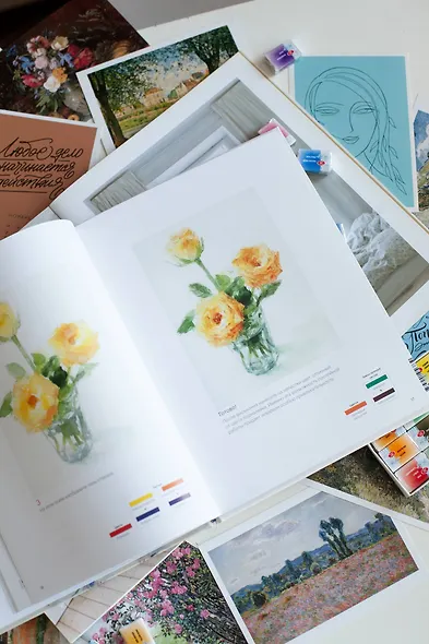 Тонкости акварели с Юко Нагаямой. Изящные натюрморты, атмосферные пейзажи и выразительные портреты з - фото 10