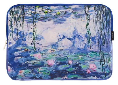 Папка А4 на молнии "ART. Моне К. Водяные лилии" кожзам, Schiller - фото 2