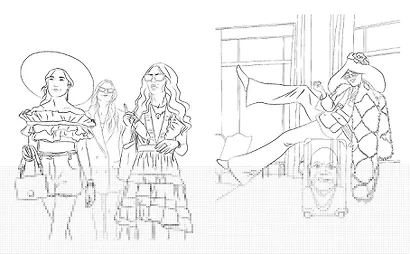 Однажды в Париже. Романтичная раскраска - фото 5