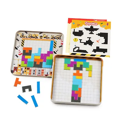 Магнитная игра "Стройка" - фото 4