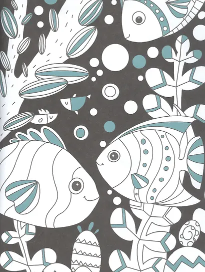 Для девочек. Неоновая раскраска. Раскрашивай фломастерами - фото 2