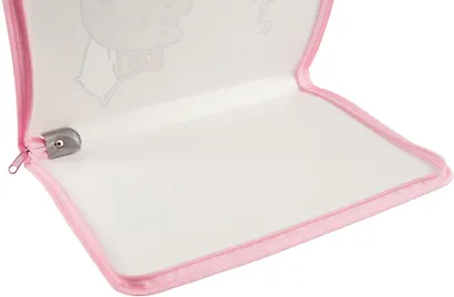 Папка для тетрадей А4 "Pusheen" 32,5*23*2,5, розовая, пластик, молния с трех сторон - фото 5