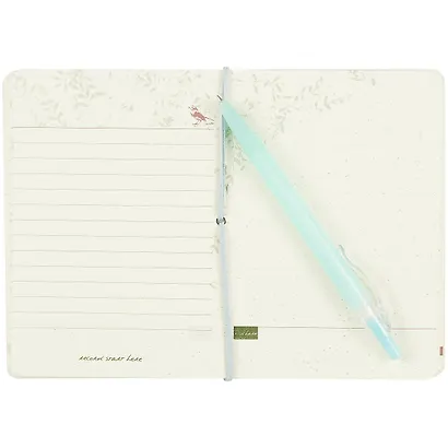 Записная книжка А6 58л кл. "Want to see you" сшивка на шнурке - фото 2