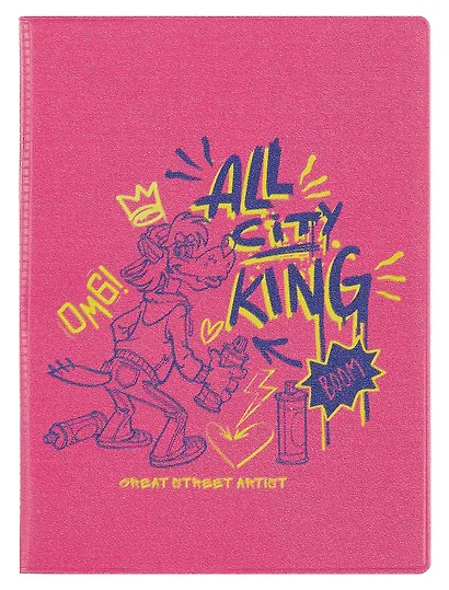 Союзмультфильм Обложка для паспорта Ну, погоди (Граффити) - фото 1