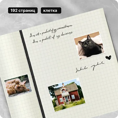 Книга для записей "Classic Soft" А5 96 листов клетка - фото 9
