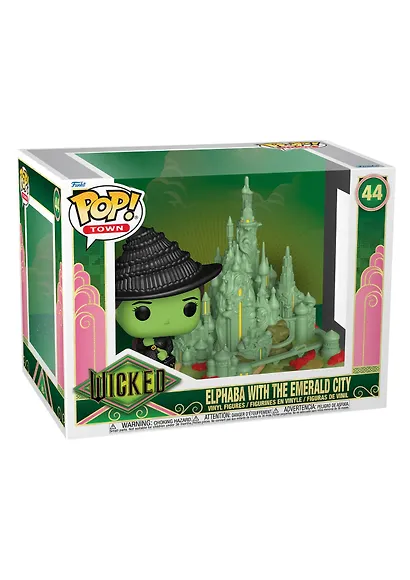 Фигурка Funko POP! Злая: Сказка о ведьме Запада, Town Wicked Elphaba w/Emerald City - фото 2