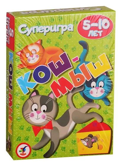 Настольная игра «Суперигра Кош-мыш», Дрофа-Медиа - фото 1