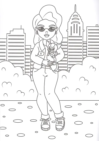 РАСКРАСКА. МАСТЕРСКАЯ КРАСОТЫ. СОФИЯ - фото 3