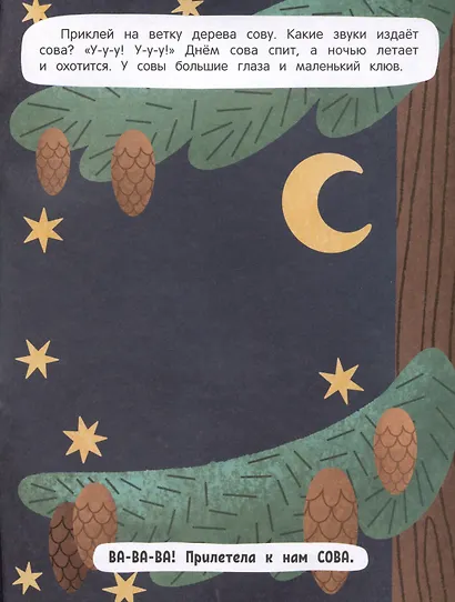 Обитатели леса: книжка с наклейками - фото 5