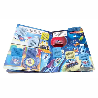 Космос. Книжка с окошками - фото 5