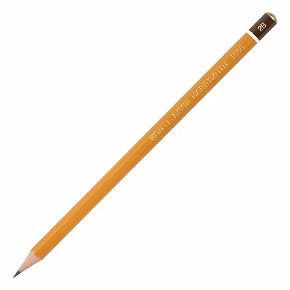 Карандаш чернографитный технический, 2B, шестигранный, Koh-I-Noor - фото 5