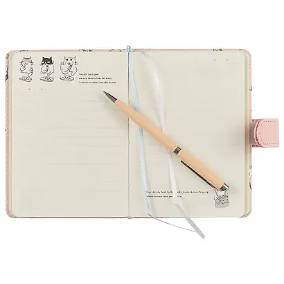 Блокнот «Жизнь кошек», 128 листов, 10.5 х 14.5 см - фото 3