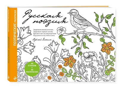 Русская поэзия. Поэтические раскраски - фото 3