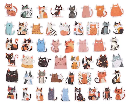 Набор стикеров Котики 2 - фото 4