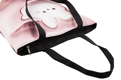 Сумка-шоппер 3D принт Кролик Kawaii (41х31х8) (текстиль) (12-11525-SH17) - фото 6