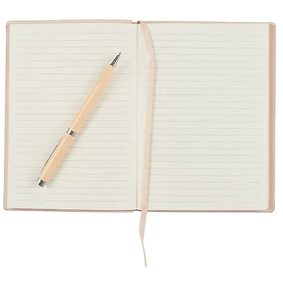 Ежедневник недат. А6+ 126*174 160л "Стэп" розовый, кожзам, мягкий переплет, стеганная строчка, тонир.блок, ляссе - фото 3