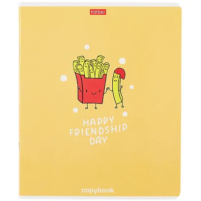 Тетрадь в клетку Hatber, "Вкусная дружба", 48 листов, в ассортименте - фото 4
