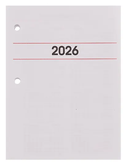 Календарь 2026г А6 "С праздниками" 160л, настольный, перекидной, офсет 80/м2, 2 краски - фото 3