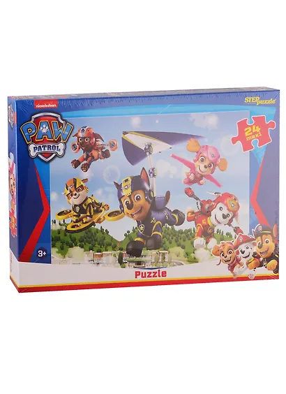 Пазл Щенячий патруль Step puzzle maxi 24эл - фото 1