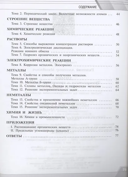 Радецкий. Химия. Тренировочные и проверочные работы. 10-11 классы / УМК Рудзитиса - фото 2