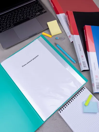 Папка 30 файлов, А4, GoodMark, в ассортименте - фото 13