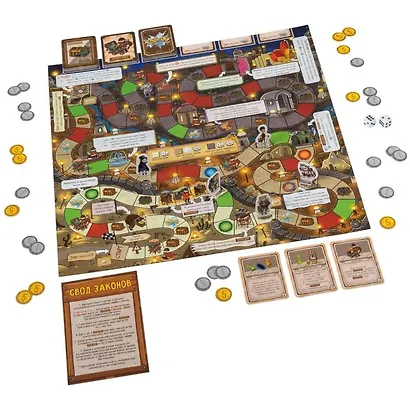 Игра настольная "Большая бродилка. На пути к трону желаний" - фото 4