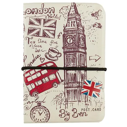 Визитница London Зонтик шляпа усы - фото 1