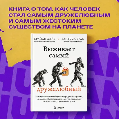 Выживает самый дружелюбный. Почему женщины выбирают добродушных мужчин, молодежь избегает агрессии и другие парадоксы, которые помогут узнать себя лучше - фото 4