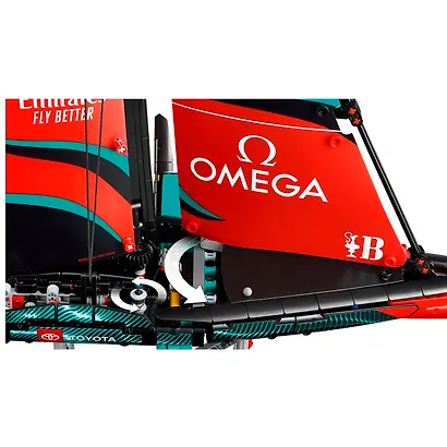 LEGO Technic: Спортивная яхта Emirates Team New Zealand AC75, 962 детали (42174) - фото 11