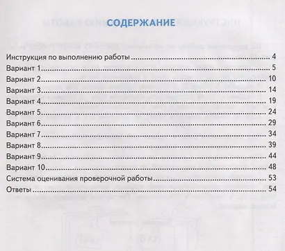 Математика. Всероссийская проверочная работа. 4 класс. Типовые задания. 10 вариантов - фото 2