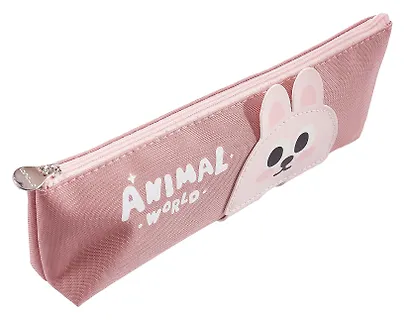 Пенал на молнии с лапками Animal World (ПВХ) (23,5х8) - фото 4