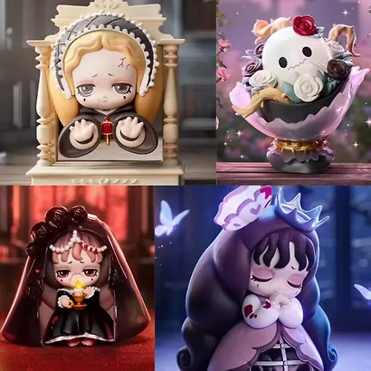 Коллекционная фигурка Lolith, серии "Век Марии", 10см, 71461, Blind Box, 52 Toys, 15+ - фото 2