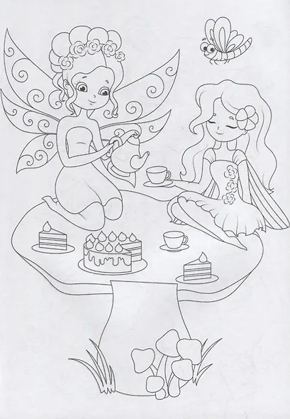 РАСКРАСКА А4 эконом. ВОЛШЕБНЫЙ МИР - фото 2