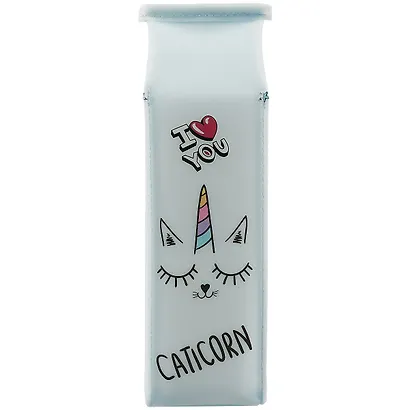 Пенал «Пакет молока с котиком-единорогом», 21 х 6 см - фото 2