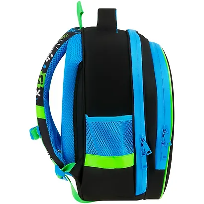 Ранец "Crash" 2 отделения, 35*29*12 см, 2 кармана, анатомическая спинка - фото 3