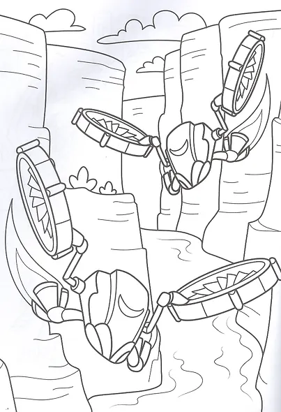 РАСКРАСКА С МАШИНКАМИ. МАШИНКИ И РОБОТЫ - фото 2