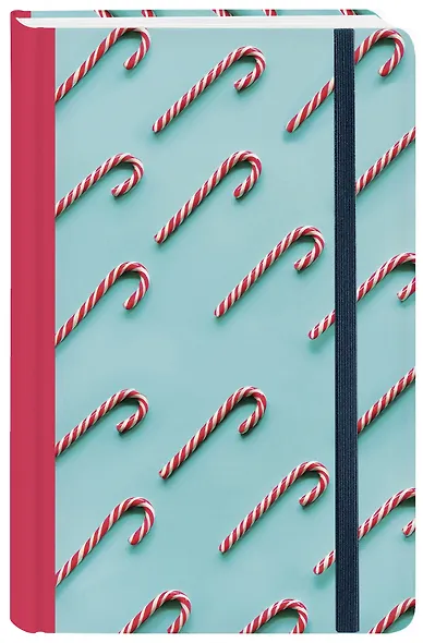 Блокнот с резинкой «Christmas Candy», А5, 96 листов - фото 2