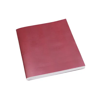 Тетрадь в клетку Listoff, "Бордовый бумвинил", 96 листов - фото 3