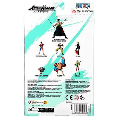 Экшн-фигурка Bandai Ван Пис Зоро Трехмечевой стиль (17см) (67778) - фото 15