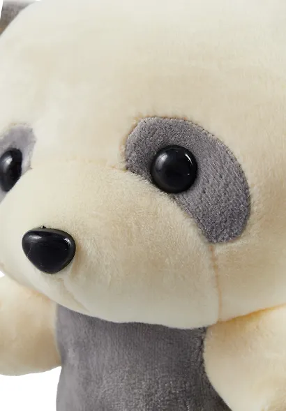 Плюш енот, 17 см, цвета в ассортименте серый - фото 4