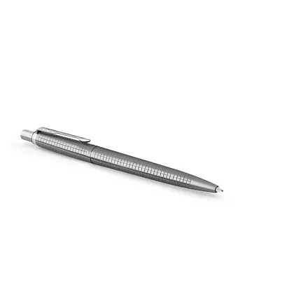 Ручка шариковая "Jotter 70th Stainless Steel CT" синяя, Parker - фото 5