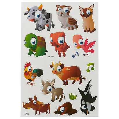 Магнитные фигуры Глазастики 25х17,4 см 2 вида в ассортименте - фото 2